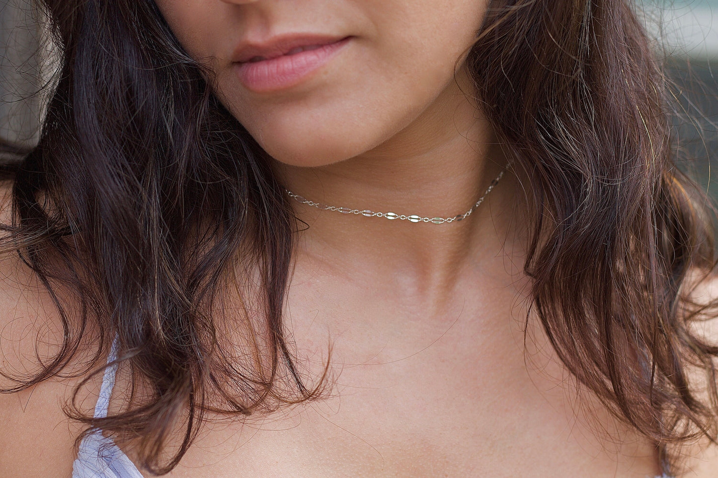 Dainty Lace Chain Choker