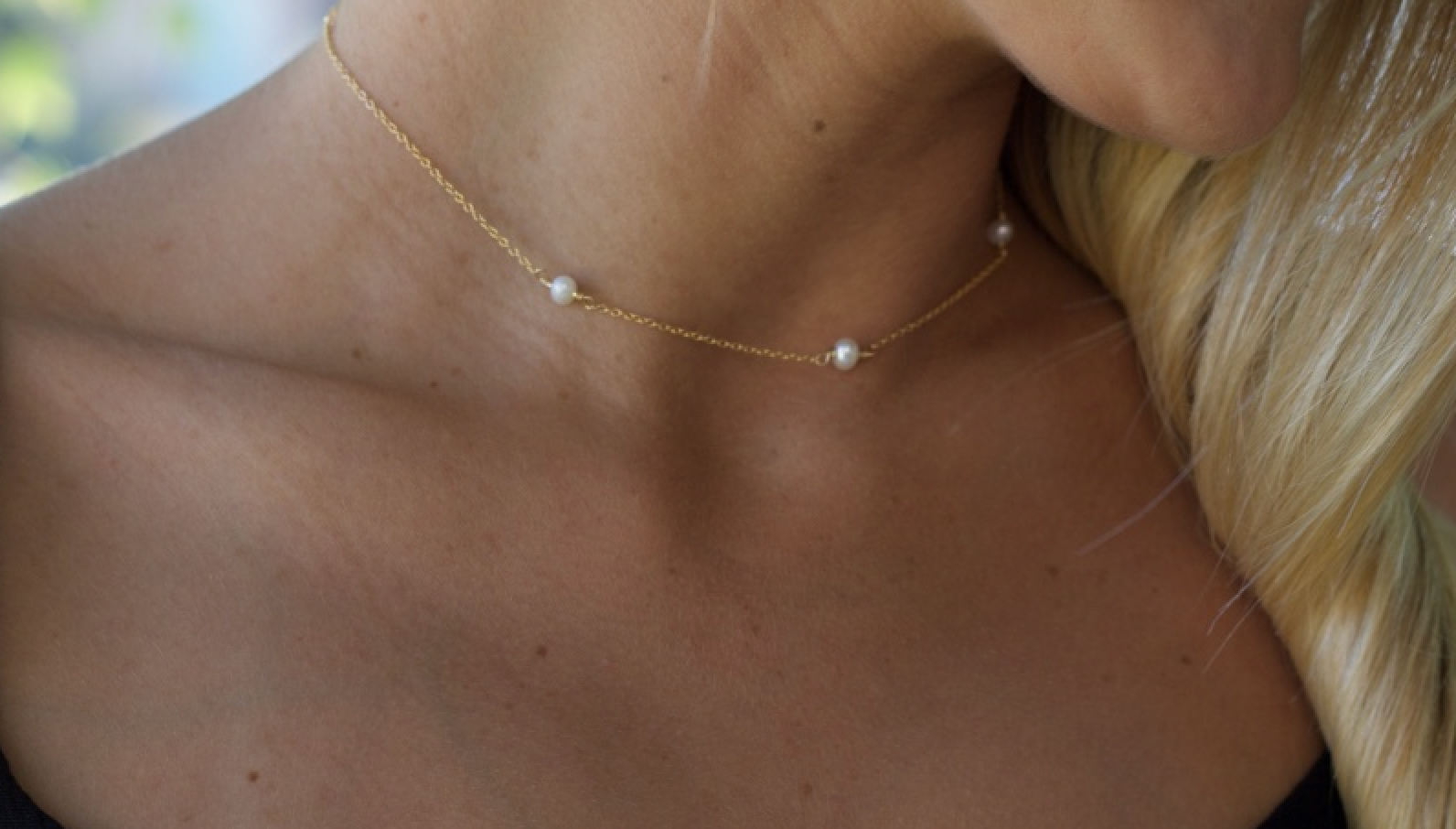 Pearl Choker Necklaces, Pearl Chokers, Ivory Pearl Necklace, Chokers –  laosborn