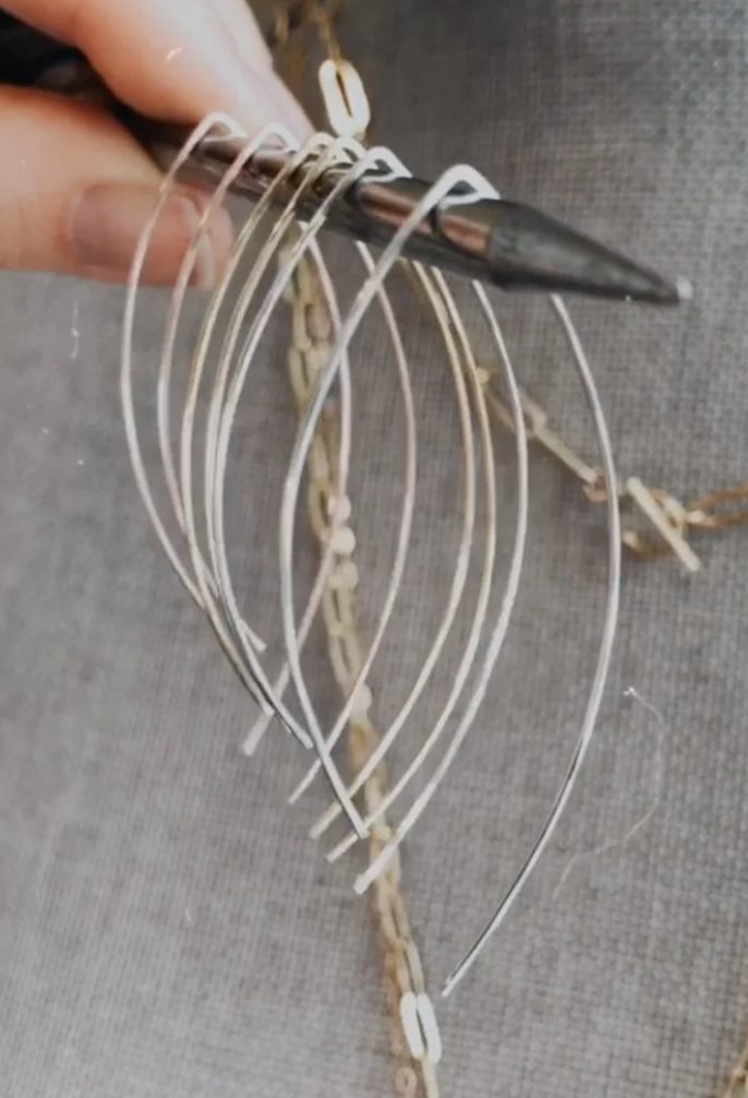 Arc Hoop Threader Earrings